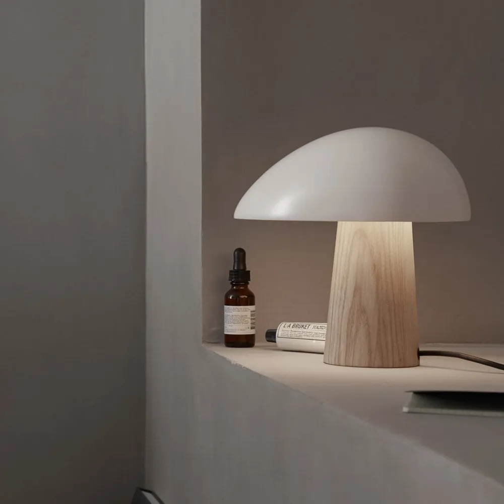 FRITZ HANSEN Bordlamper>Night Owl bordlampe, røghvid/ask