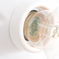 Frost keramisk væglampe, hvid^ORION Hot