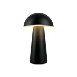 Fungo Mini LED-bordlampe, sort, touch, plast^Briloner Clearance