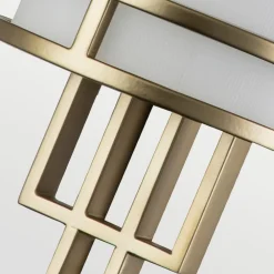 FEISS Fusion 1 væglampe, natur messing