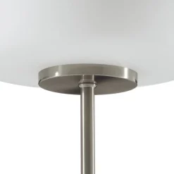 Gaia Big bordlampe med touchfunktion, hvid^Fabas Luce Outlet