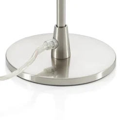 Gaia Big bordlampe med touchfunktion, hvid^Fabas Luce Outlet