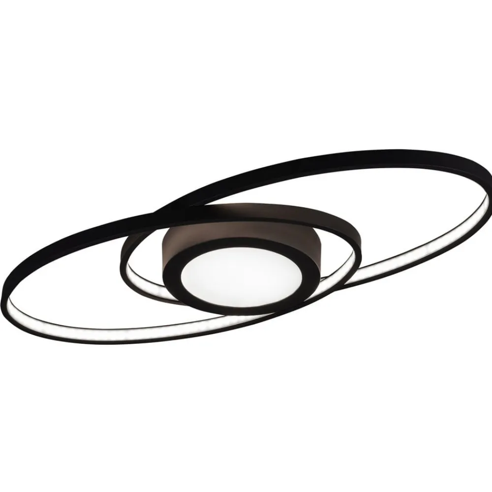 Reality Leuchten Galaxy LED-loftslampe, dæmpbar, antracit