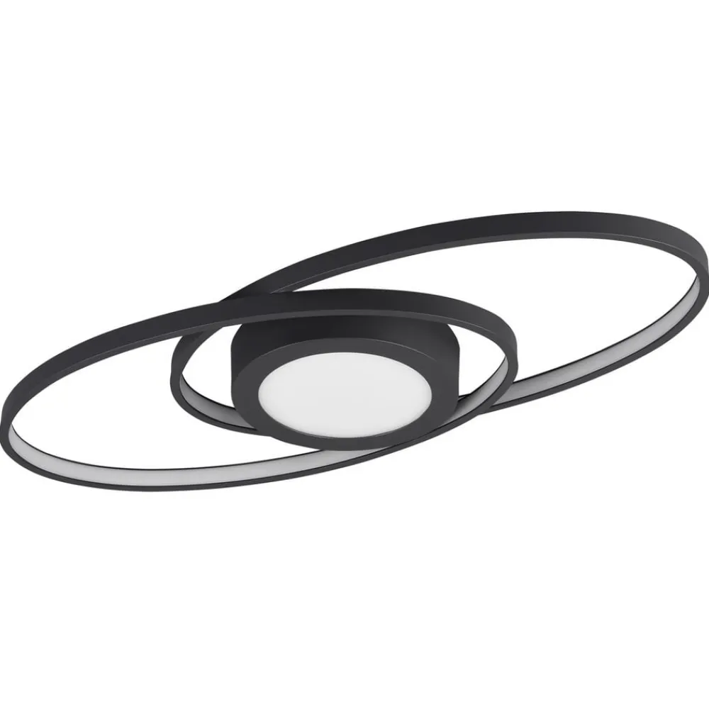 Reality Leuchten Galaxy LED-loftslampe, dæmpbar, antracit