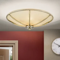 Galina loftlampe, cremefarvet, 42 cm^ORION Best