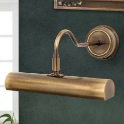 Gallerilampe Lariga, antik messing, 25 cm^ORION Clearance