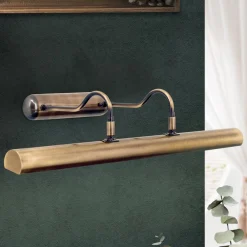 Gallerilampe Lariga, antik messing, 70 cm^ORION New