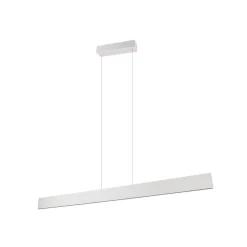 Trio Lighting Galway hængelampe, lysegrå, op/ned, CCT, metal