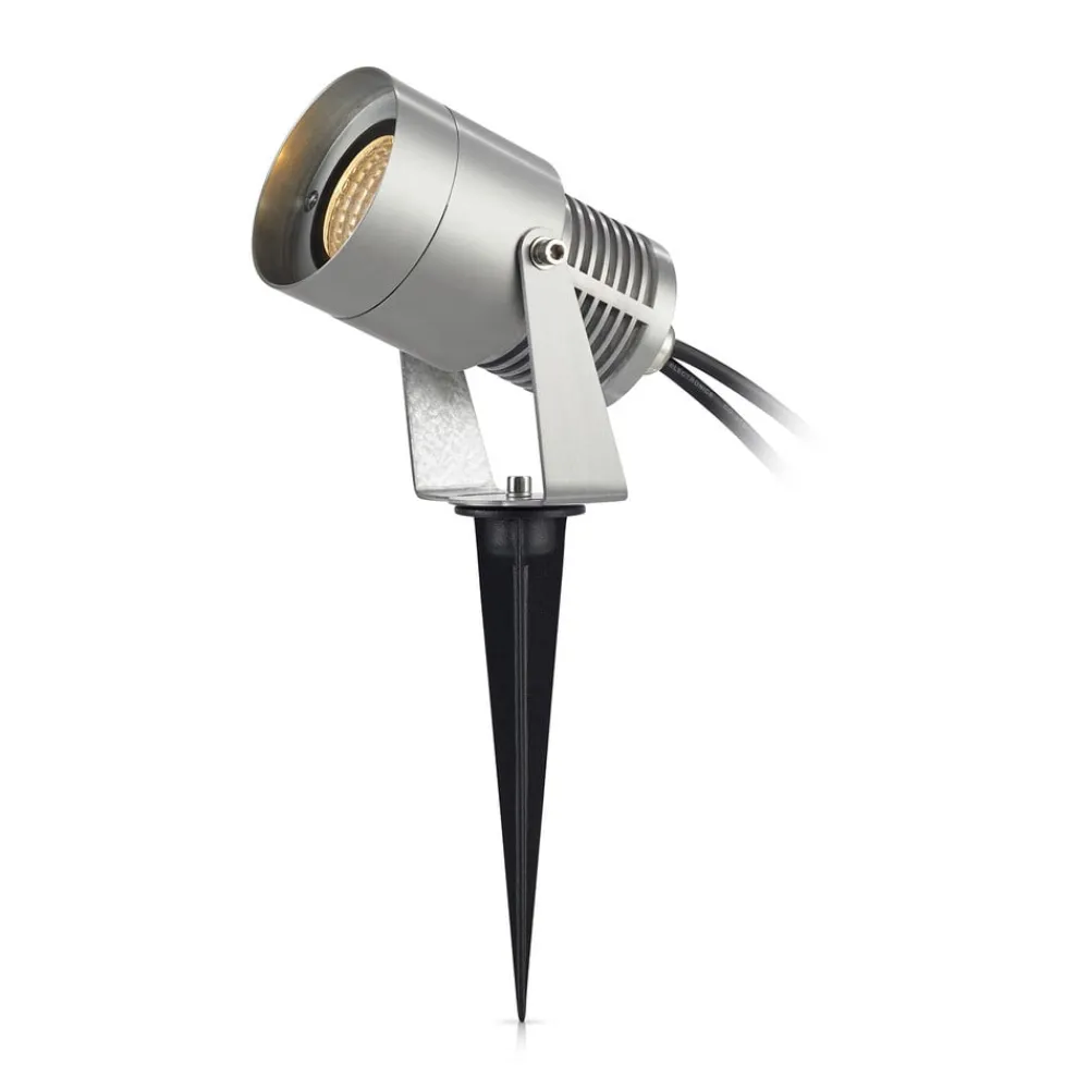 Garden 24 LED-spot, sølv, 6 watt^Markslöjd Outlet