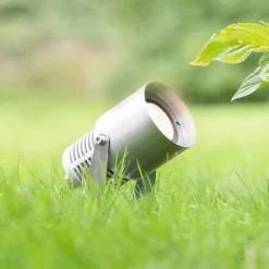 Markslöjd Udendørs Spot>Garden 24 LED-spot, sølv, 3 watt