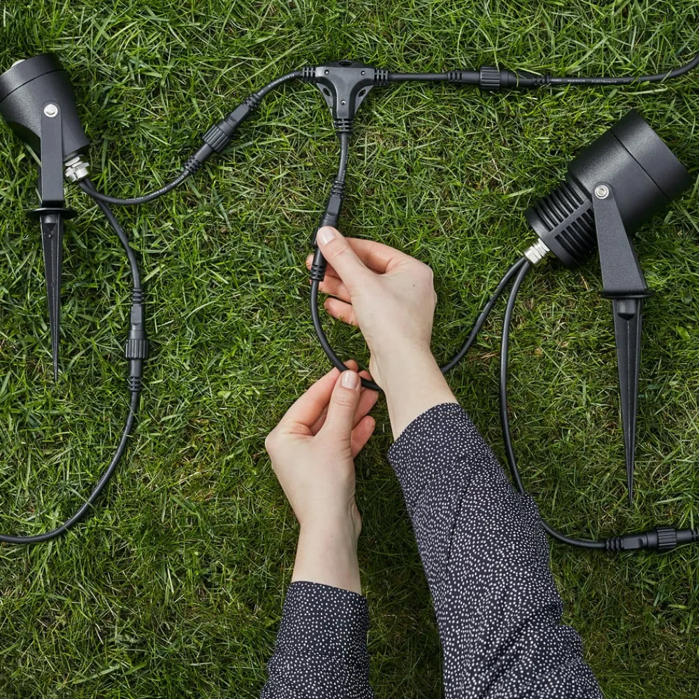 Markslöjd Garden 24 LED-spot, sort, 6 watt