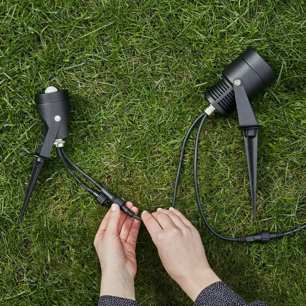 Markslöjd Garden 24 LED-spot, sort, 6 watt