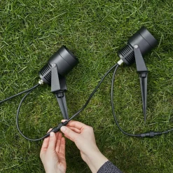 Markslöjd Garden 24 LED-spot, sort, 3 watt