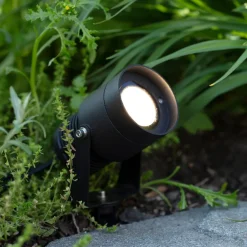 Markslöjd Udendørs Spot>Garden 24 LED-spot, sort, 15 watt