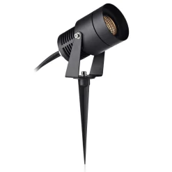 Markslöjd Garden 24 LED-spot, sort, 9 watt