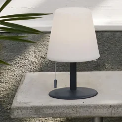 STAR TRADING Gardenlight Kreta LED-bordlampe m. batteri 26,5 cm