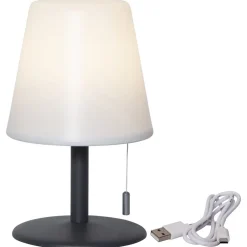 STAR TRADING Gardenlight Kreta LED-bordlampe m. batteri 26,5 cm