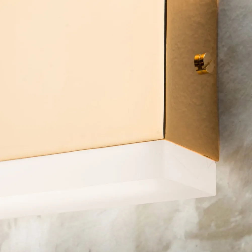 ORION Væglamper>Garik - LED-væglampe med gylden krop