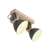 Gearwood loftspot, 2 lyskilder, antracit^Steinhauer Best
