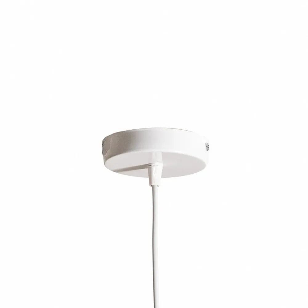 ROYALTECH Genisy hængelampe, hvid, Ø 31 cm, metal, E27