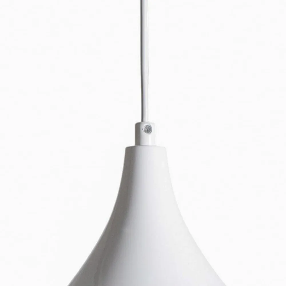 ROYALTECH Genisy hængelampe, hvid, Ø 31 cm, metal, E27