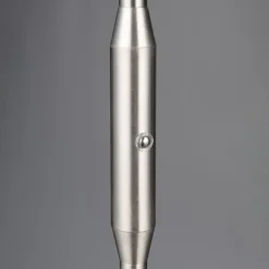 Reality Leuchten Genopladelig LED-gulvlampe Moreno, mat nikkel, CCT, dæmpbar