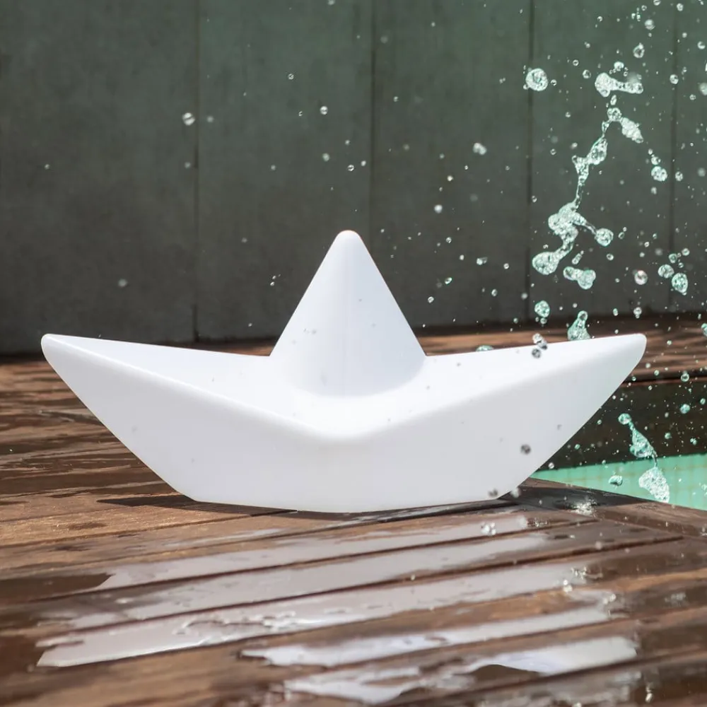 Goodnight Light Genopladeligt LED-lys BOAT-lampen, flydende, RGBW