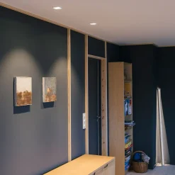 The Light Group Loftlamper|Indbygningsspots>GF design Squary indbygningslampe IP54 hvid 2.700 K