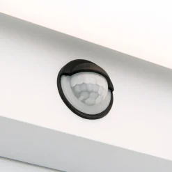 Ginger udendørs LED-væglampe med sensor hvid, IP54^ORION