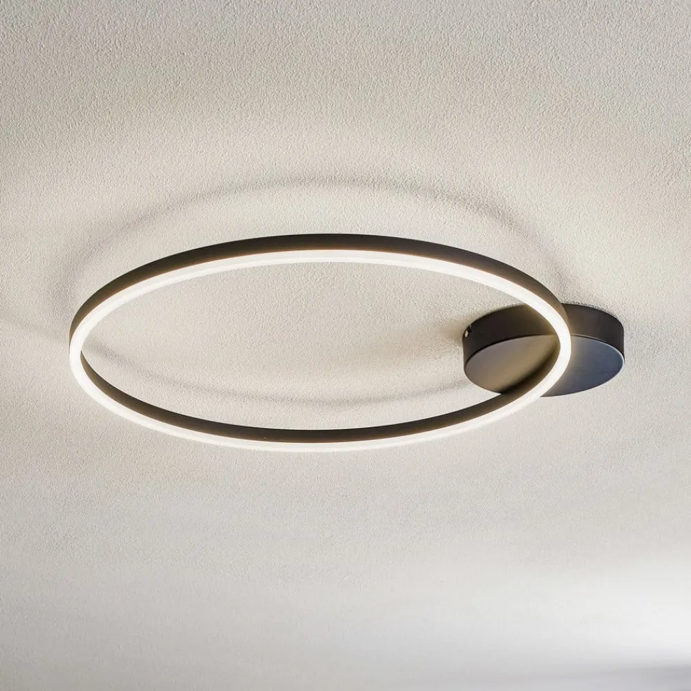 Fabas Luce Loftlamper|Loftlamper>Giotto LED-loftlampe, 1 lyskilde, sort