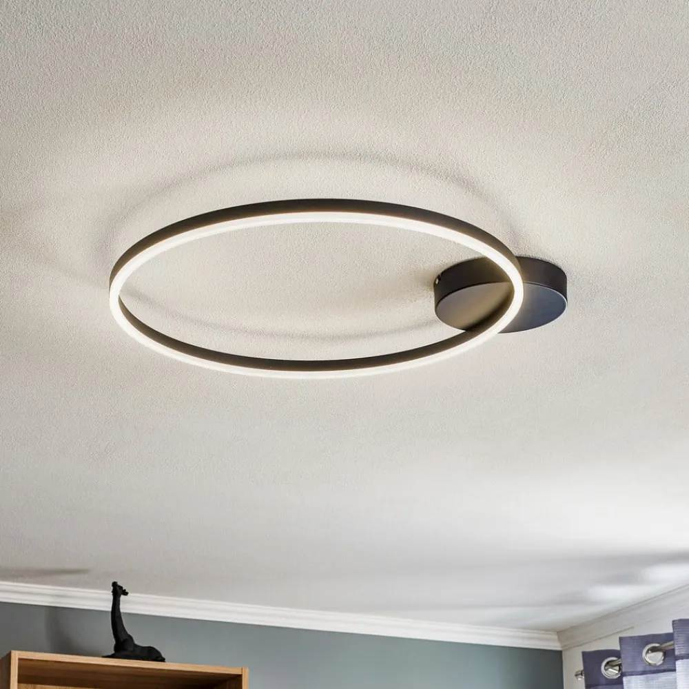 Fabas Luce Loftlamper|Loftlamper>Giotto LED-loftlampe, 1 lyskilde, sort