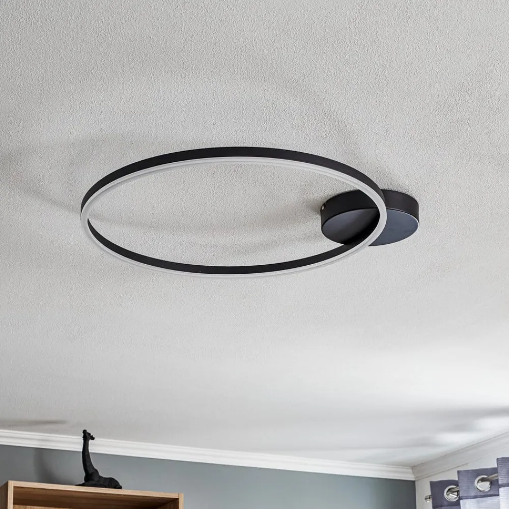 Fabas Luce Loftlamper|Loftlamper>Giotto LED-loftlampe, 1 lyskilde, sort