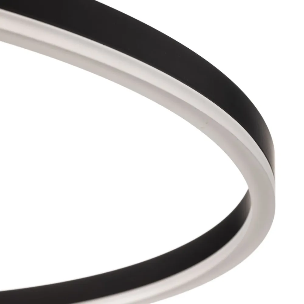 Fabas Luce Loftlamper|Loftlamper>Giotto LED-loftlampe, 1 lyskilde, sort