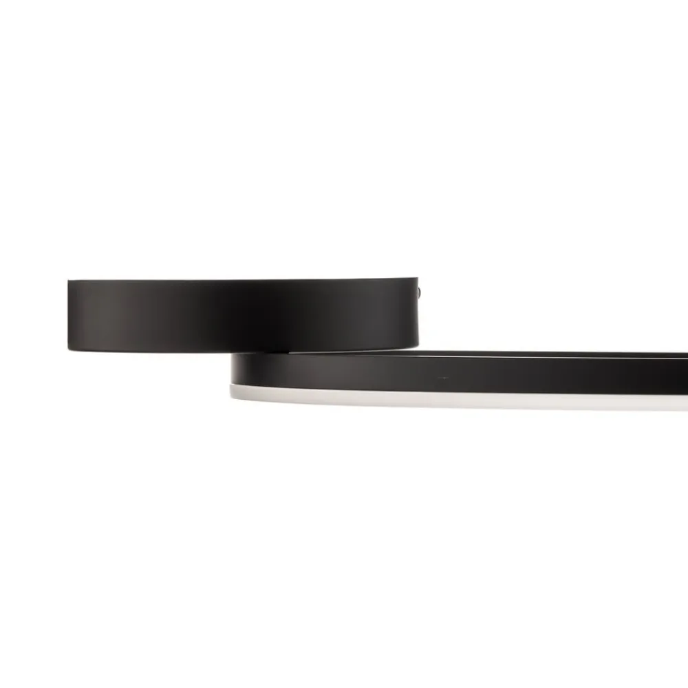 Fabas Luce Loftlamper|Loftlamper>Giotto LED-loftlampe, 1 lyskilde, sort