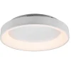 Trio Lighting Girona LED-loftlampe med fjernbetjening, hvid