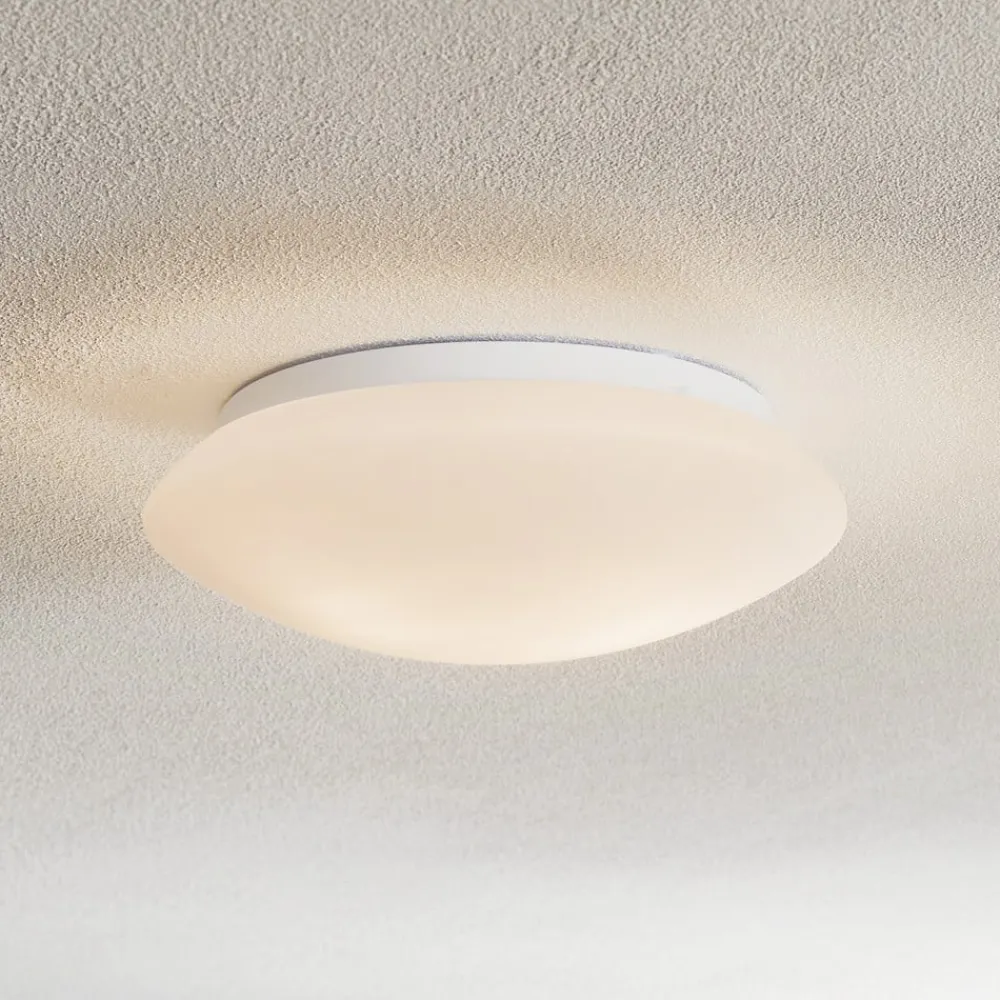 Gjovik loftlampe, opalglas, Ø 30 cm^Argon Online