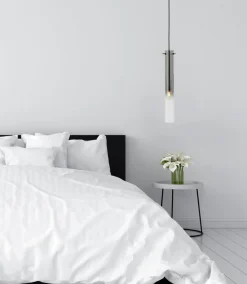 Brilliant Pendellamper>Glasini hængelampe, Ø 14,5 cm, røgfarvet grå, glas