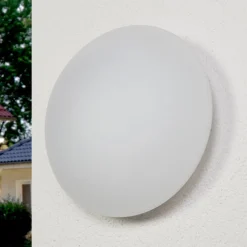 Searchlight Glas-udendørs væglampe Tokyo 28 cm IP44