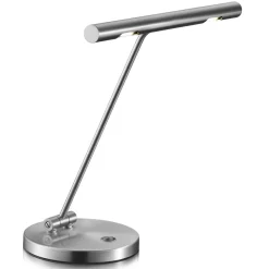 Knapstein GLIMMER elegant LED-bordlampe nikkel