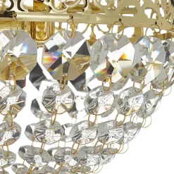 Glitrende loftlampe Saxholm^Markslöjd Best