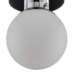 Decor Walther GLOBE klassisk kugle-loftlampe, krom