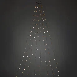 Konstsmide Christmas Julepynt|Julelys Udendørs>Globe LED-trækappe, formonteret, 240 fl