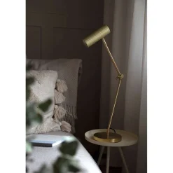 bordlampe Hubble READ, messing Højde 45 cm^Globen Lighting Outlet