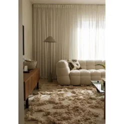 Globen Lighting Gulvlamper|Gulvlamper>Gulvlampe Cannes, beige, højde 140 cm