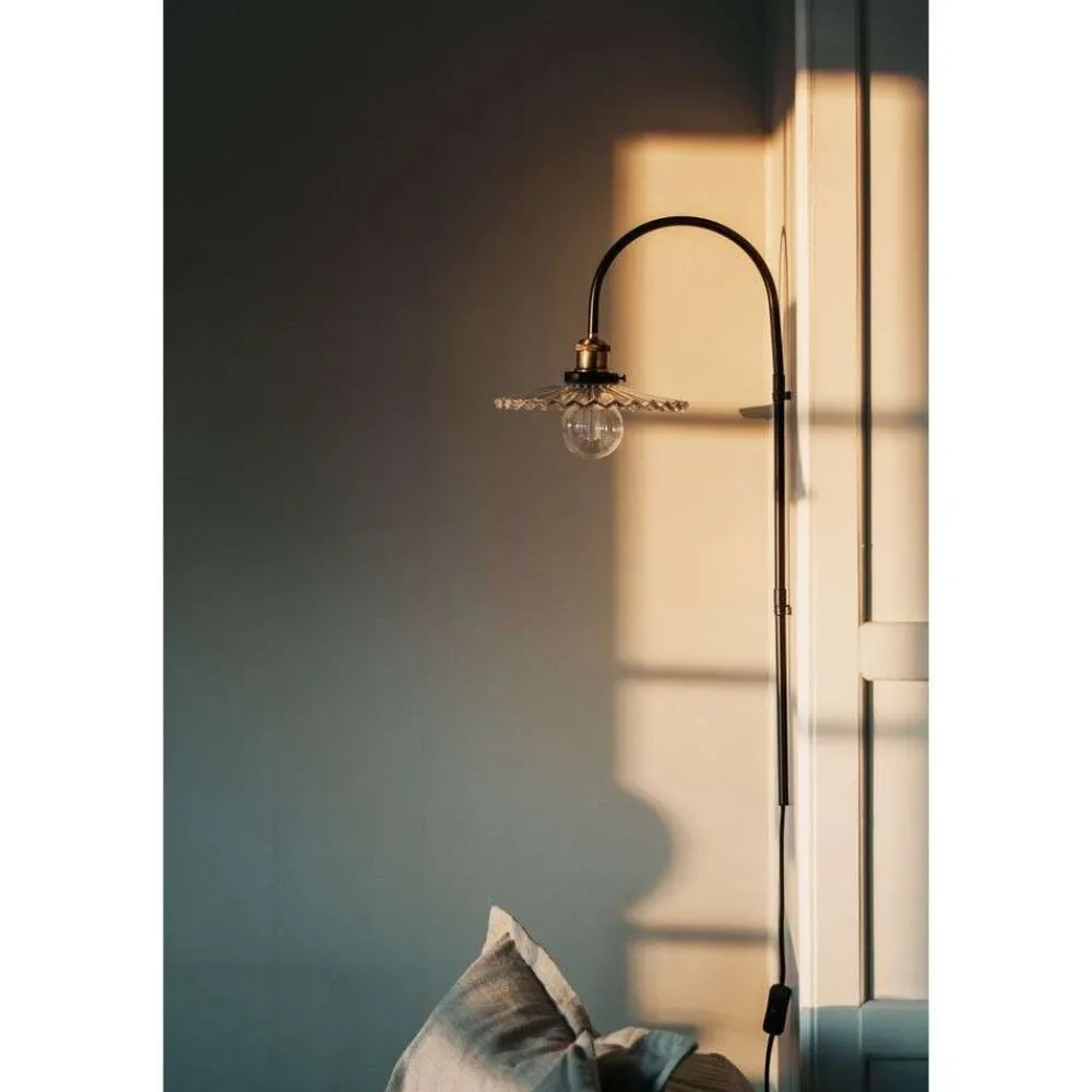 Globen Lighting væglampe COBBLER, klar, højde 75 cm