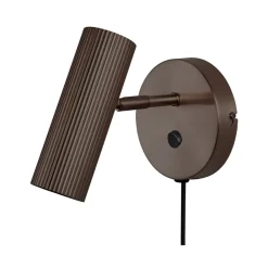 Globen Lighting væglampe Hubble, bronzefarvet