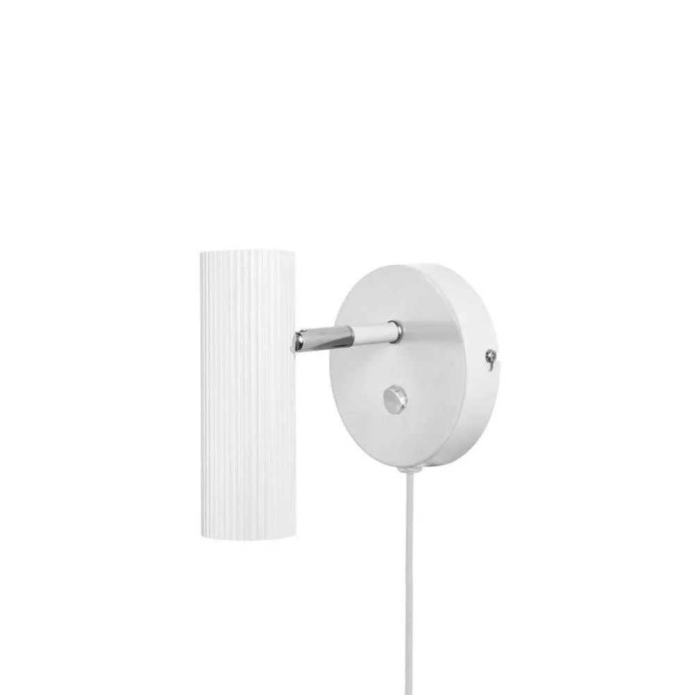 væglampe Hubble, hvid^Globen Lighting Hot