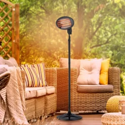 JUST LIGHT. GmbH Møbel Og Interiør>Glow varmespotstander, IP34, 650 W/1350 W/1500 W