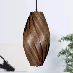 Ardere pendellampe, nøddetræ, højde 50 cm^Gofurnit Best