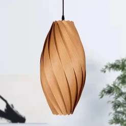 Gofurnit Bæredygtige Lamper>Ardere pendellampe kirsebærtræ højde 50cm